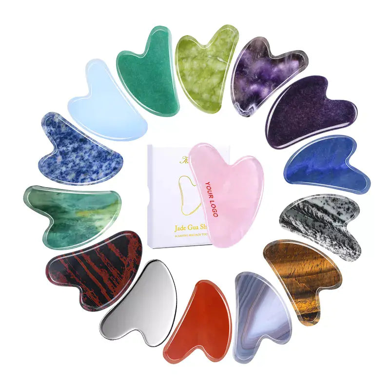 Natural Jade Gua Sha Facial Massage