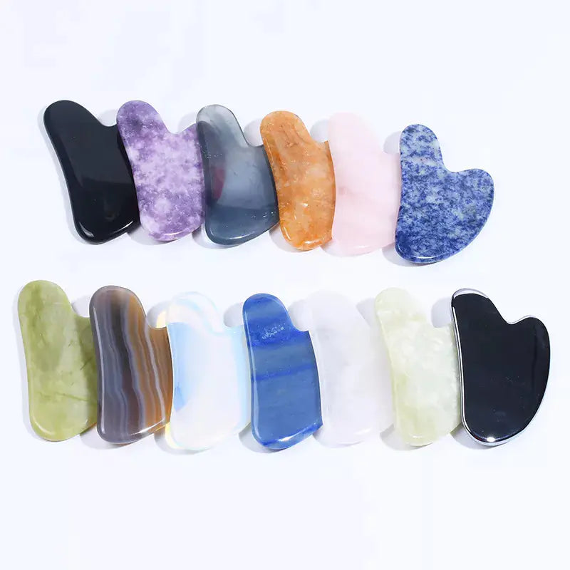Natural Jade Gua Sha Facial Massage
