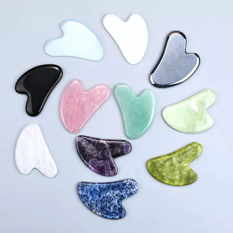 Natural Jade Gua Sha Facial Massage