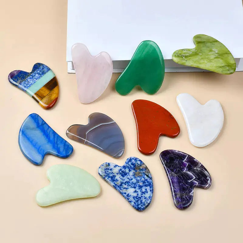 Natural Jade Gua Sha Facial Massage